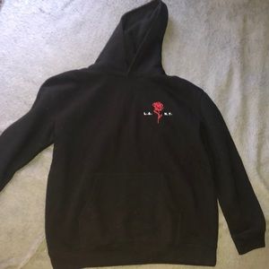 Boys R.S.Q L.A N.Y Hoodie XL New Red and Black